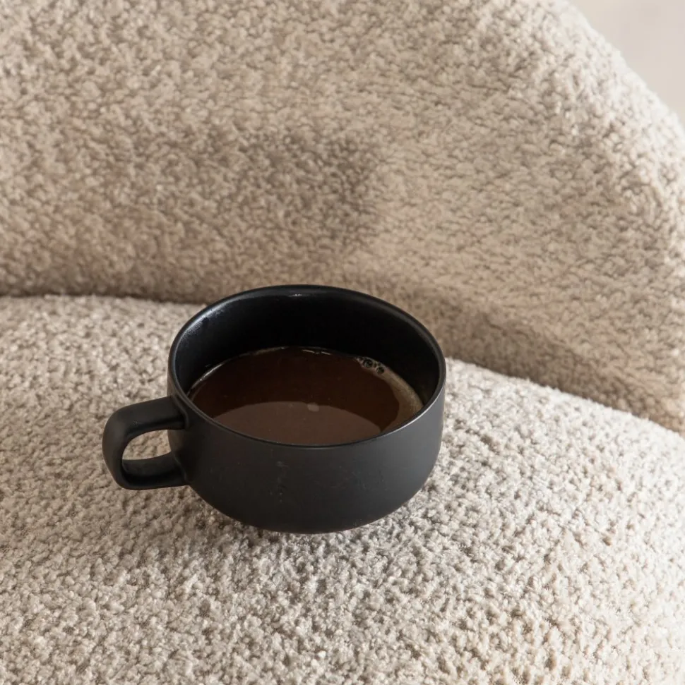 Velvet barstol - Vit