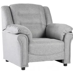 Vera fåtölj i grått tyg