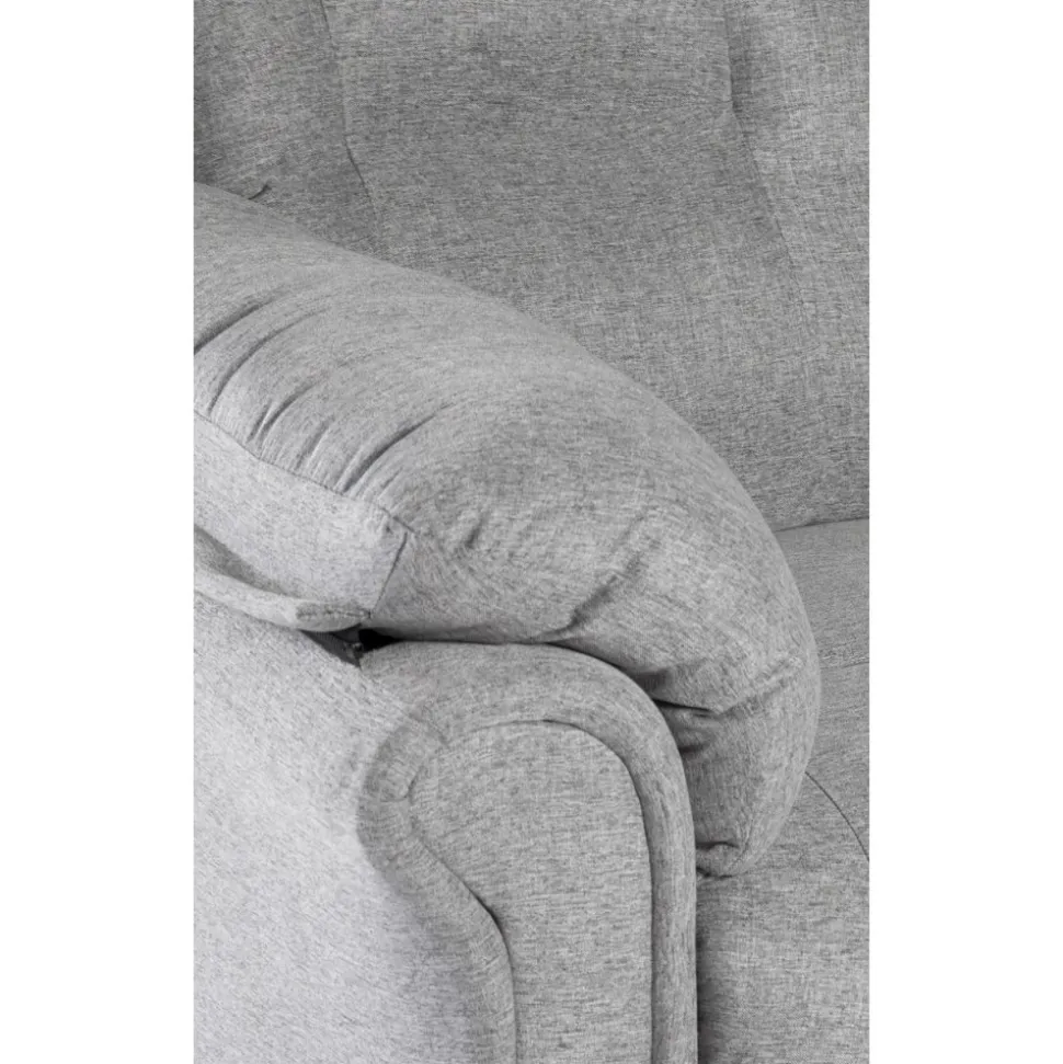 Vera fåtölj i grått tyg