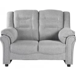 Vera 2-sits soffa i grått tyg