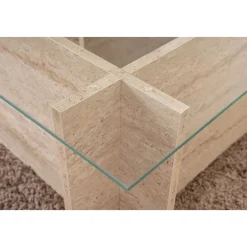 Vetrino soffbord - Travertin