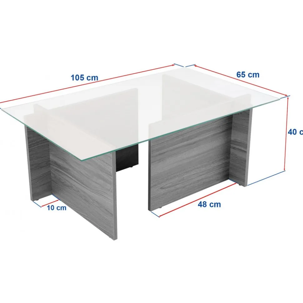 Vetrino soffbord - Travertin