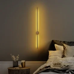 Vägglampa Glavo - Guld