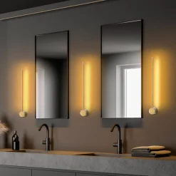 Vägglampa Glavo - Guld