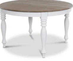 Victoria matgrupp inklusive 6 st Tuva matstolar i brun vintage PU + 4.00 x Möbeltassar