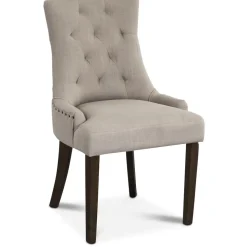 Victoria matgrupp inklusive 6 st Tuva matstolar i beige tyg