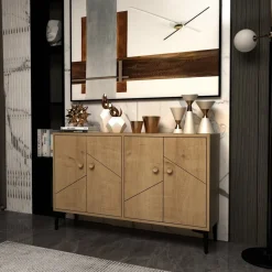 Vicuna skänk - Safir ek