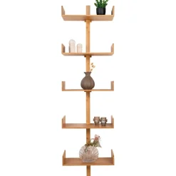 Villa vägghylla Bambu H180 cm