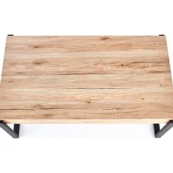 Vincent soffbord 110 x 64 cm - Ek/svart + Möbeltassar