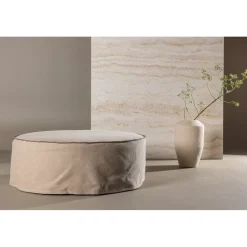 Vindö sittpuff - Brun