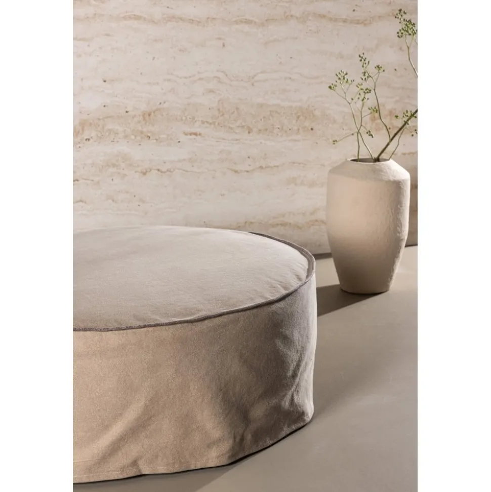 Vindö sittpuff - Brun