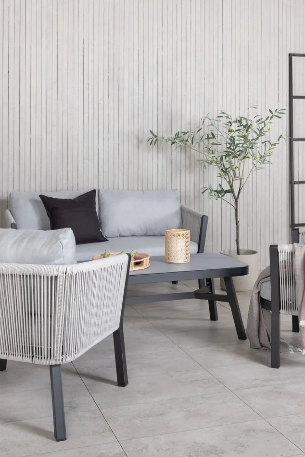 Virya soffgrupp - Svart/Grå