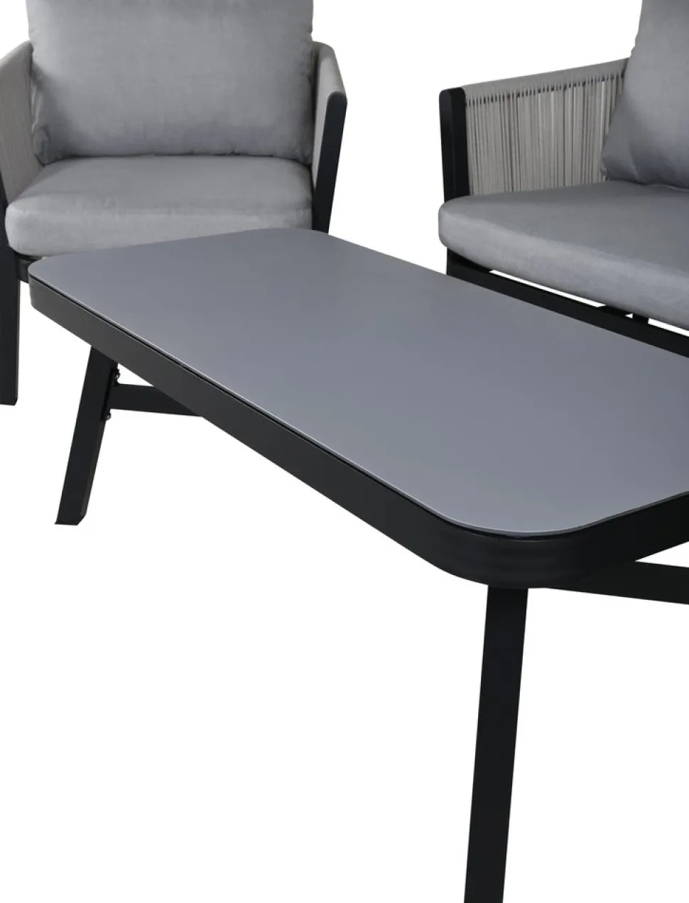 Virya soffgrupp - Svart/Grå