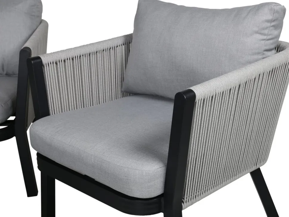 Virya soffgrupp - Svart/Grå