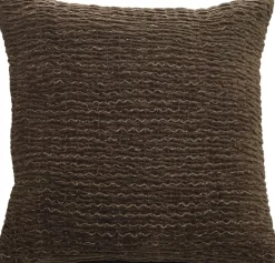 Visha kuddfodral 45 x 45 cm - Brun