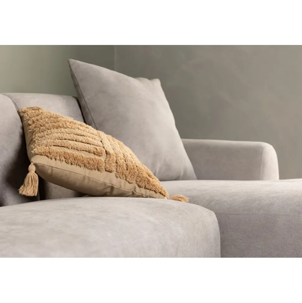 Viskan divansoffa - Svart/Ljusgrå