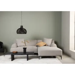 Viskan divansoffa - Svart/Ljusgrå