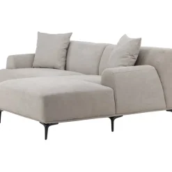 Viskan divansoffa - Svart/Ljusgrå