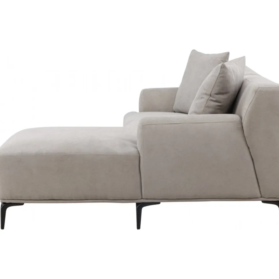 Viskan divansoffa - Svart/Ljusgrå