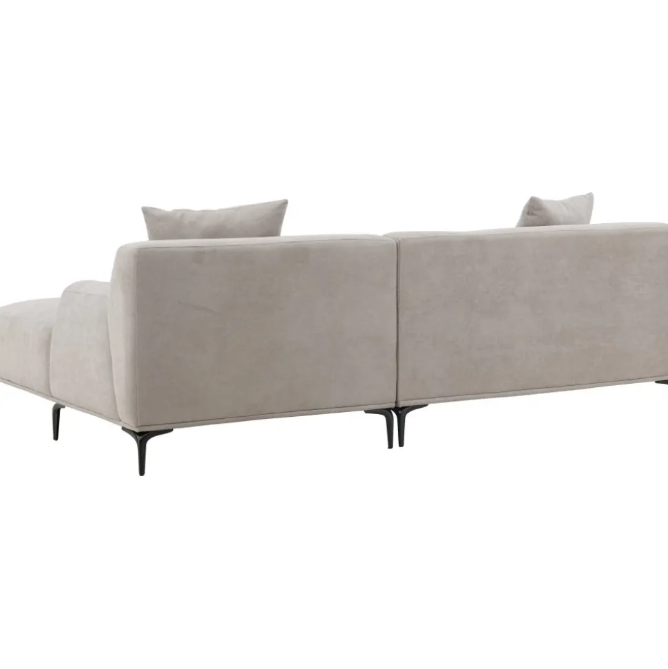 Viskan divansoffa - Svart/Ljusgrå