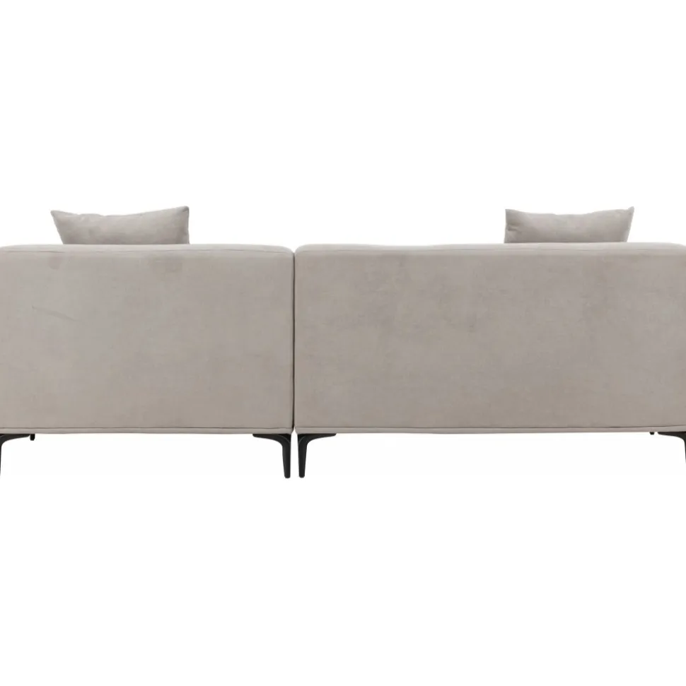 Viskan divansoffa - Svart/Ljusgrå