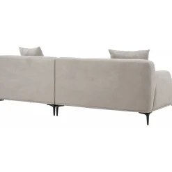 Viskan divansoffa - Svart/Ljusgrå