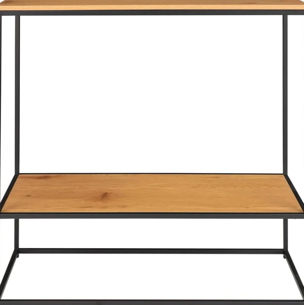 Vita Konsolbord 36 x 80 cm - Svart/ek imitation