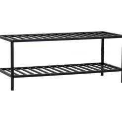 Vita skohylla - Svart