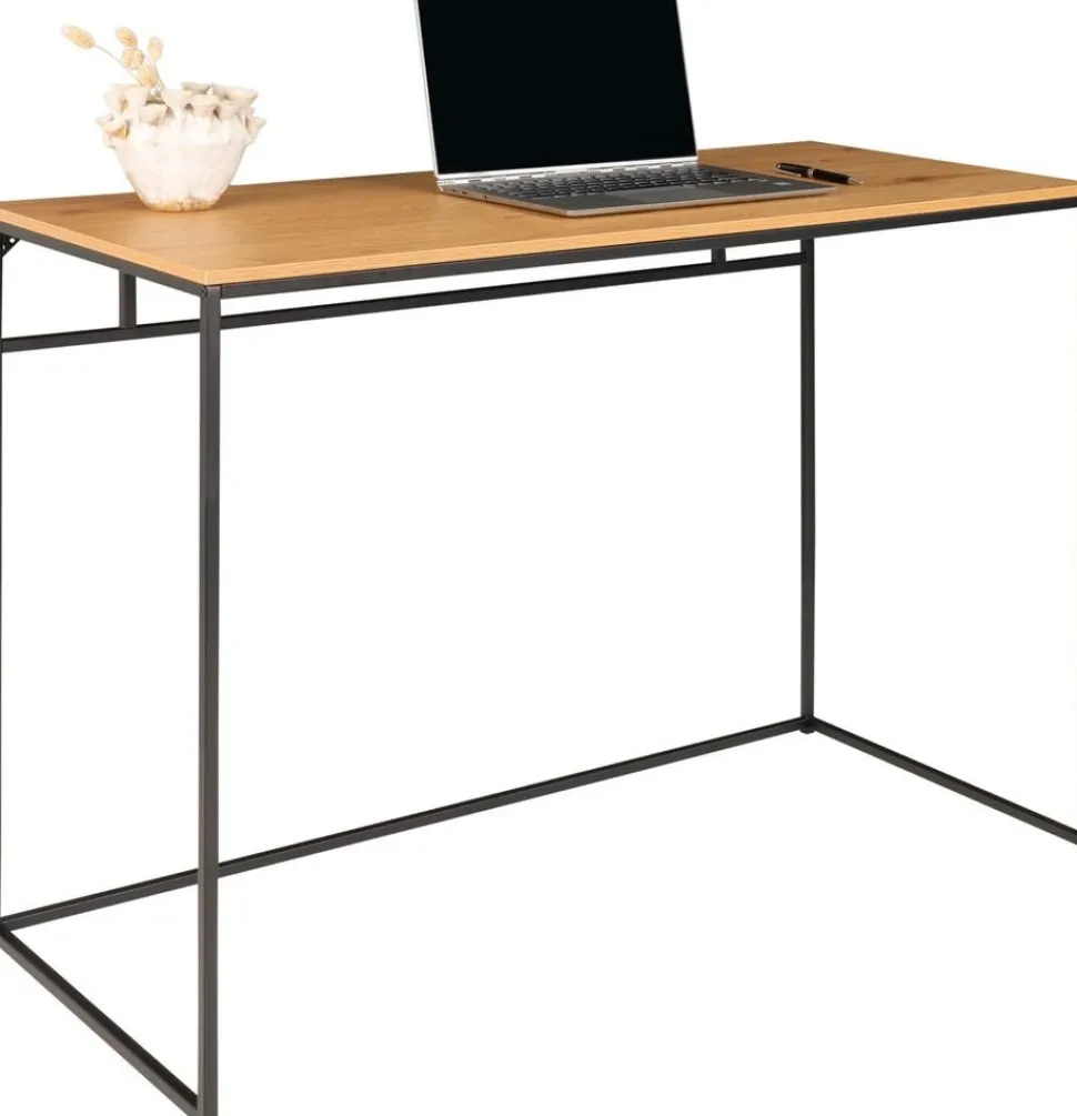 Vita Skrivbord 45x100 cm - Svart/ek imitation