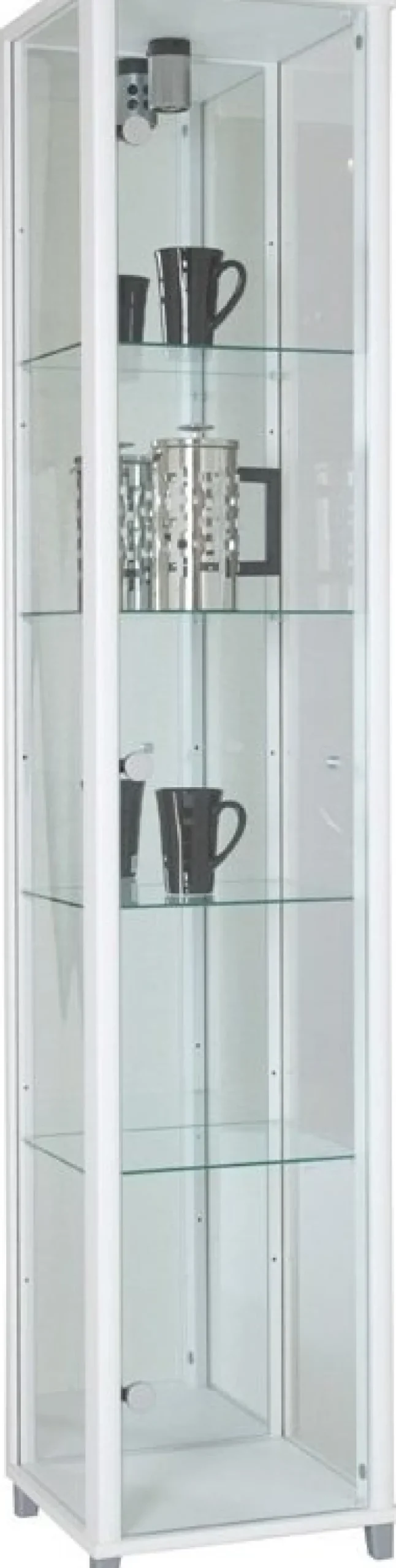 Vitrinskåp Optima 172 x 32 cm - Vit