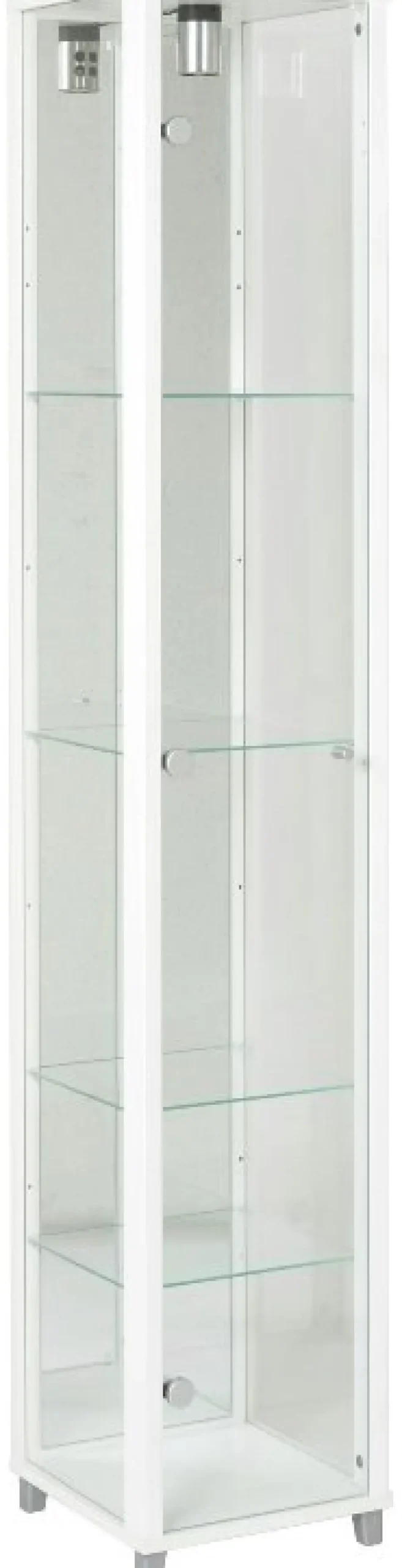 Vitrinskåp Optima 172 x 32 cm - Vit