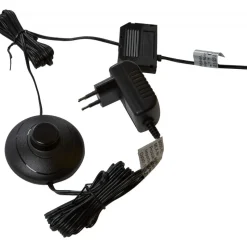 Vitrinskåp Optima enkel - Svart + Möbeltassar