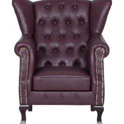 Vivaldino fåtölj - Oxblod