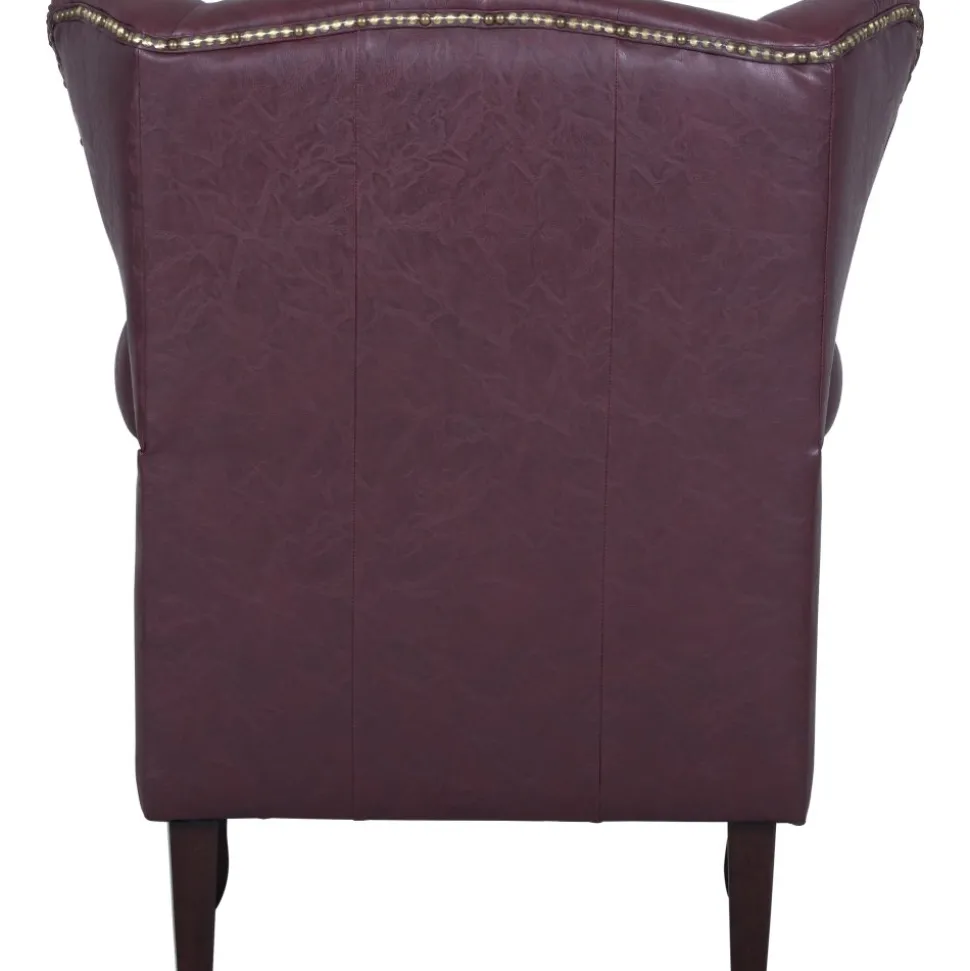 Vivaldino fåtölj - Oxblod