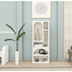 Vivanta hylla 60x30x150 cm - Vit