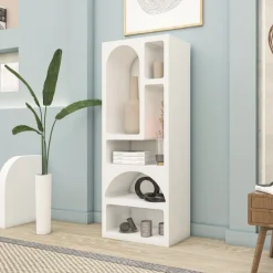 Vivanta hylla 60x30x150 cm - Vit