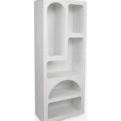 Vivanta hylla 60x30x150 cm - Vit