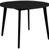 Vojens matbord Ø105 cm - Svart