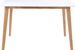 Vojens Matbord - Vit/natur - 120x70x75