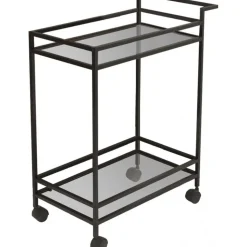 Vortex serveringsvagn - Svart