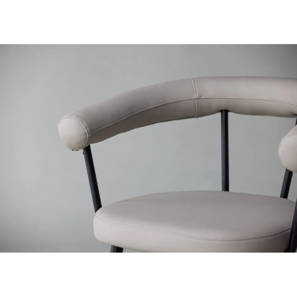 Västerås x Josefin Lustig karmstol - Off-white/svart