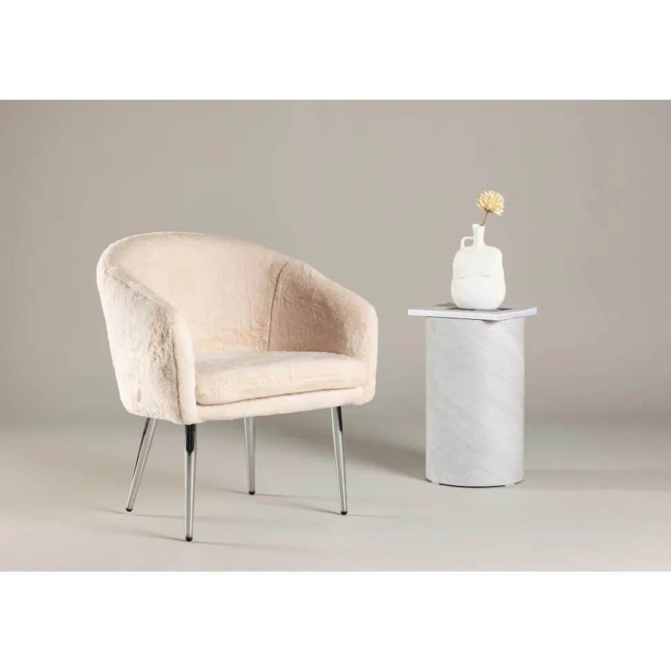 Wanda fåtölj - Beige teddy