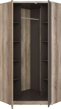 Wash hörngarderob - Ek