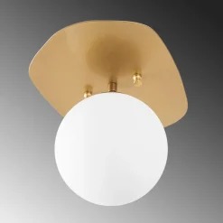 Well taklampa 11671 - Guld/vit