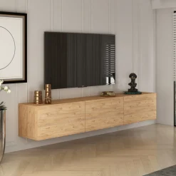 West TV-bänk - Furu