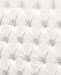 White sänggavel 90 x 125 cm - Vit PU