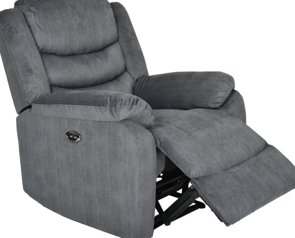 Winfield elektrisk recliner fåtölj - Mörkgrå