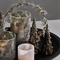 Wonderland julgran med ljus - Liten