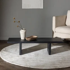 Yakunik soffbord 120 x 38 cm - Svart