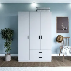 Yaman garderob 120 x 45 x 180 cm Variant A - Mattvit